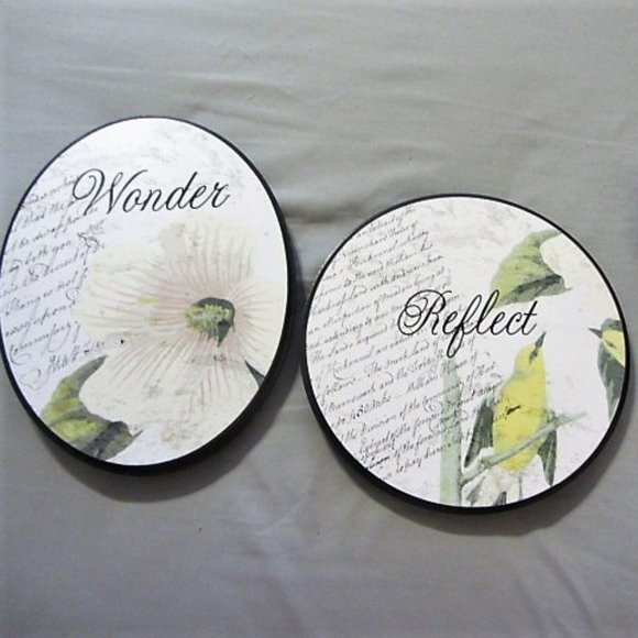 Home Decor Signs Wonder & Reflect, Dream - Picture 1 of 9